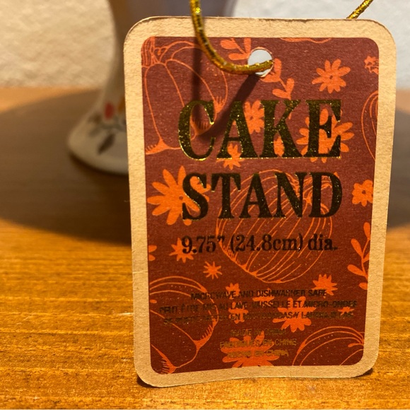 Fall Cake Stand, Give Thanks Cake Stand, Thanksgiving Cake Stand, Cake Stand - Picture 4 of 15